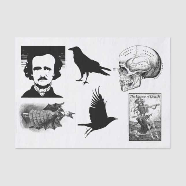 Halloween decoupage collection tissue paper (Front)