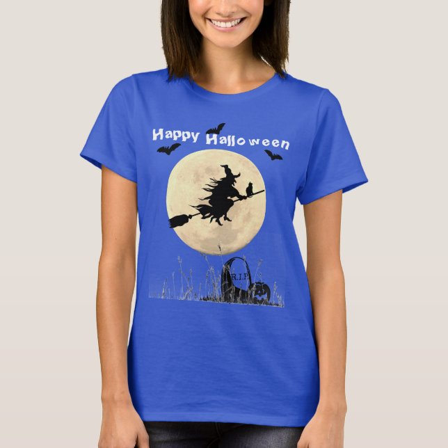 Halloween Deep Royal T-Shirt (Front)