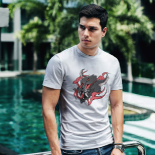 Halloween Demon Cat T-Shirt