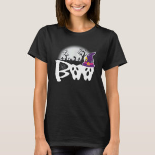 Halloween Dentist Boo Ghost & Witch Teeth Funny D T-Shirt