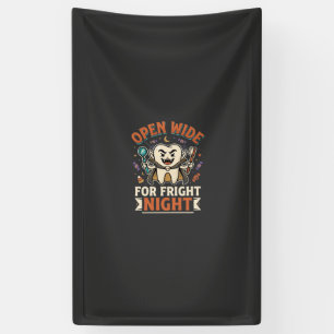 Halloween Dentist Fright Night Banner