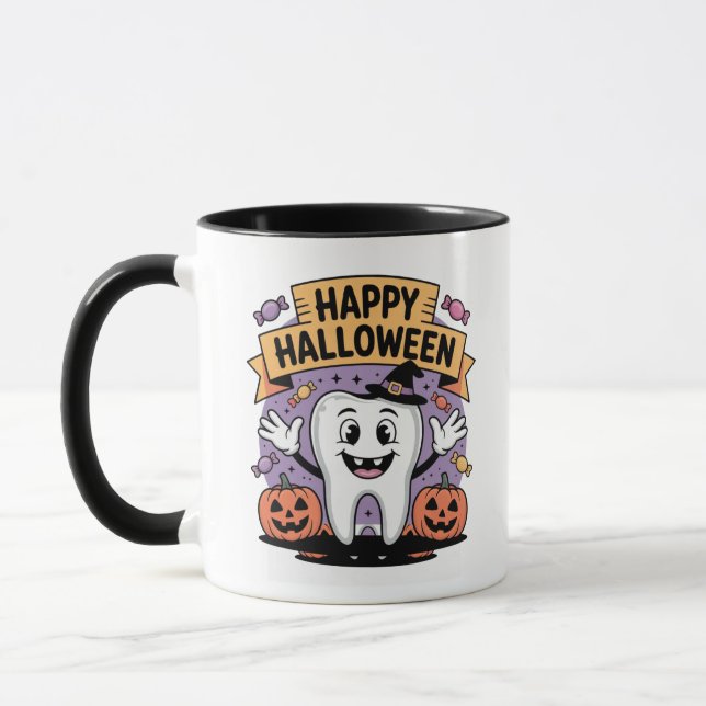 Halloween Dentist Mug (Left)