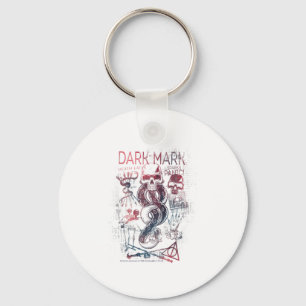 Halloween Design Dark Mark Death Eater  Key Ring