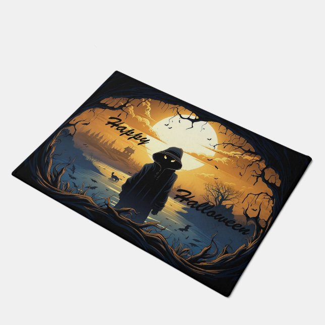 Halloween Design Doormat (Angled)