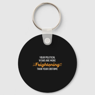Halloween Design for Politics Lovers Key Ring