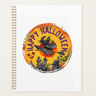 Halloween Design Happy Halloween Witch Planner