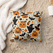 halloween design pillow