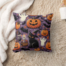 halloween design pillow