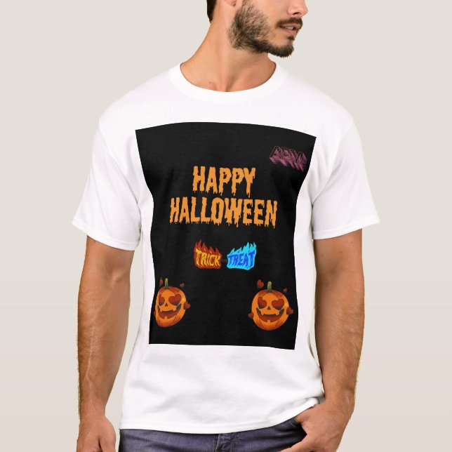 Halloween Design  T-Shirt (Front)