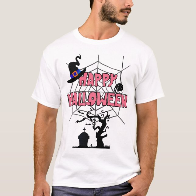 halloween design T-Shirt (Front)