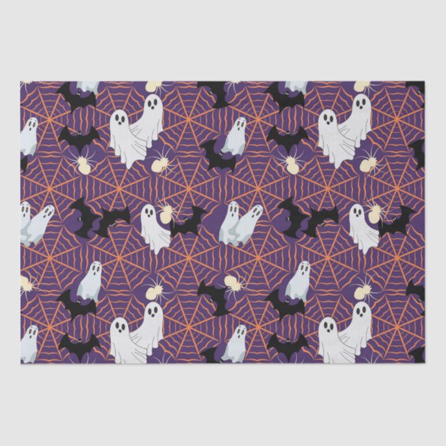 Halloween design tissue paper (Front)