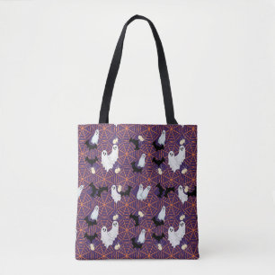 Halloween design tote bag