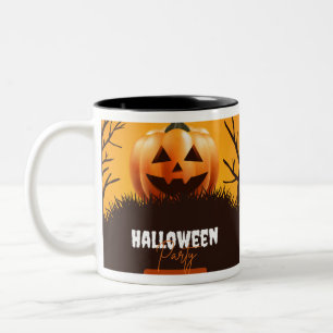 Halloween design Two-Tone coffee mug