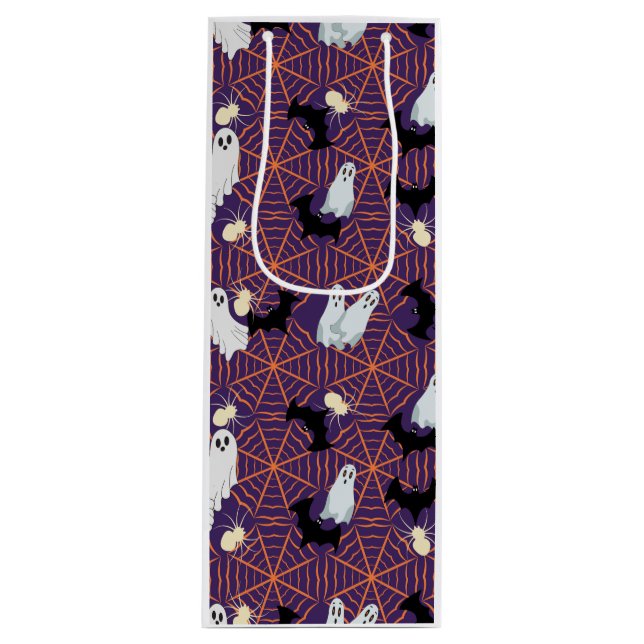 Halloween design wine gift bag (Front)