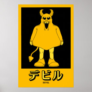 Halloween Devil Poster
