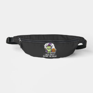 Halloween Dilly Dally Frog Witch Pumpkin Cart Bum Bags