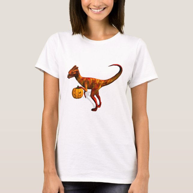Halloween Dilophosaurus T-Shirt (Front)