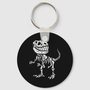Halloween Dino Skeleton Trex Boys Kids Toddler You Key Ring
