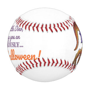 Halloween Dinosaur Baseball Party Favour