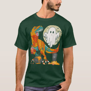 Halloween Dinosaur Mummy T re Pumpkin for Boys Kid T-Shirt