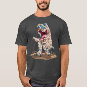 Halloween Dinosaur Mummy T-Shirt