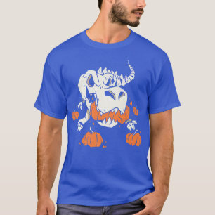 Halloween Dinosaur Tre Skeleton T-Shirt