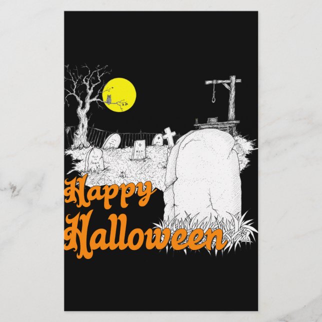 Halloween DIY Stationery (Front)
