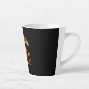 Halloween Do Not Drink And Fly Birthday Latte Mug