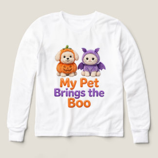 Halloween Dog and Cat Costume Shirt
