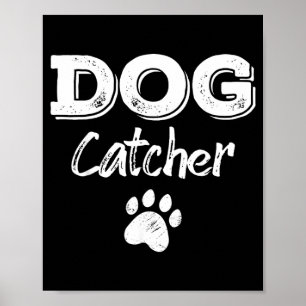 Halloween Dog Catcher Costume Poster