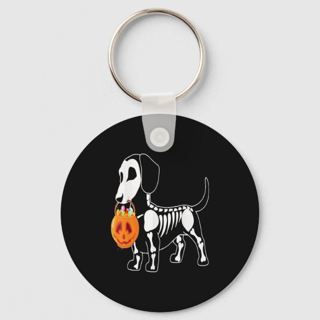 Halloween dog costume  key ring (Front)