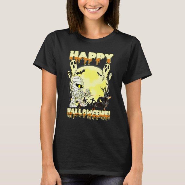 Halloween Dog - Dachshund T-Shirt (Front)