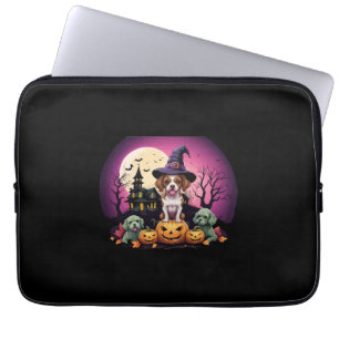 Halloween Dog Fall Lovers Laptop Sleeve