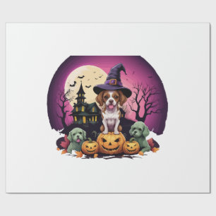 Halloween Dog Fall Lovers Wrapping Paper