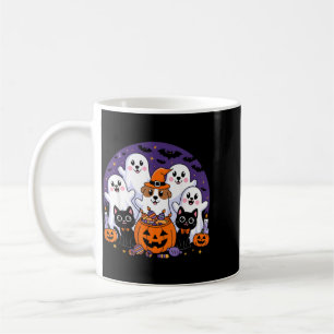 Halloween Dog Ghost Halloween Dog Funny Men Women Coffee Mug