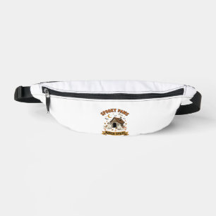 Halloween Dog Ghost Paws Bum Bags