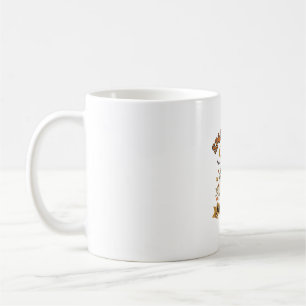 Halloween Dog Ghost Paws Coffee Mug