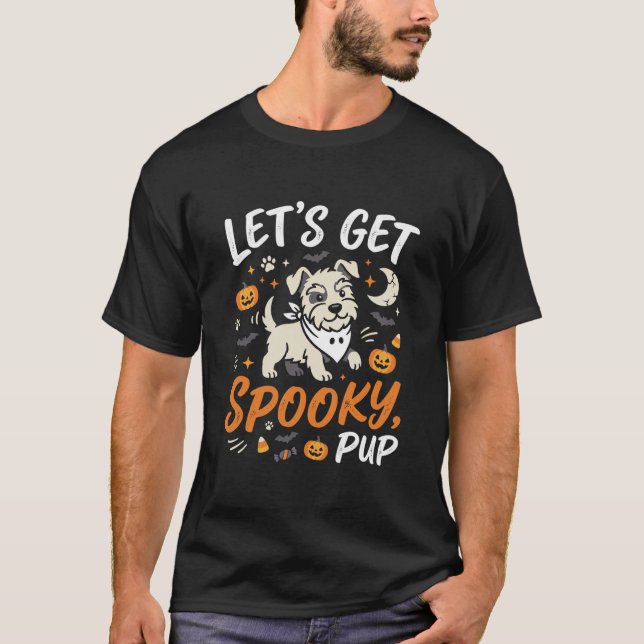 Halloween Dog Mischief T-Shirt (Front)