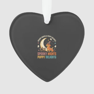 Halloween Dog Mum Moonlight Mischief Ornament