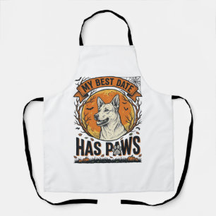 Halloween Dog Shirt For Proud Pet Parents Apron