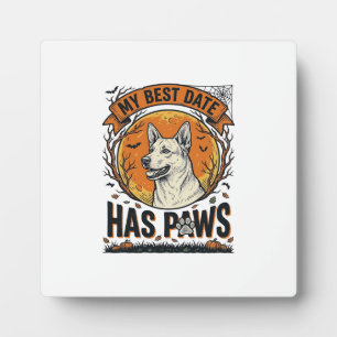 Halloween Dog Shirt For Proud Pet Parents Plaque
