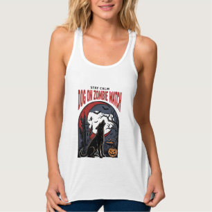 Halloween Dog Shirt Zombie Patrol Design_1