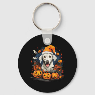 Halloween Dog T-Shirt2 Key Ring