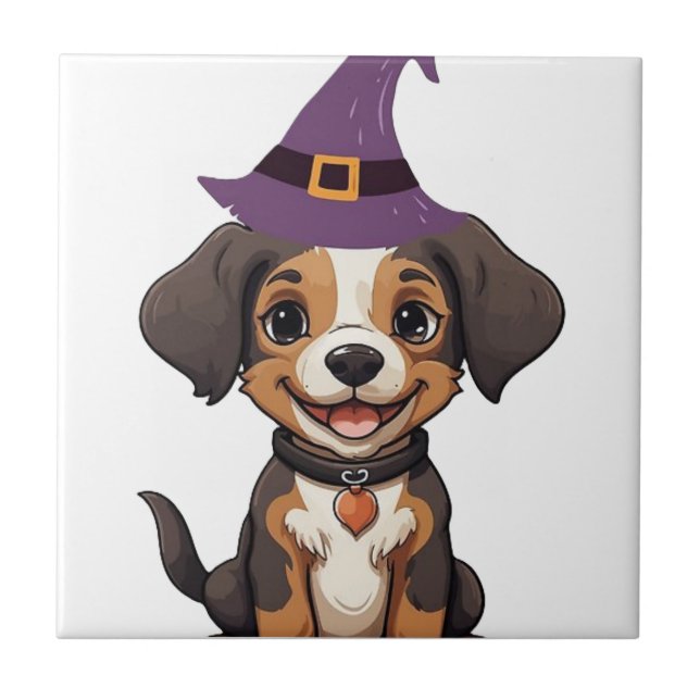 Halloween Dog Tile (Front)