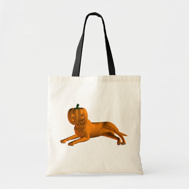 Halloween Dog Tote Bag (Front)