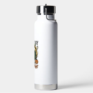 Halloween Dog Witch Shirt Vintage Engraving Pet Te Water Bottle