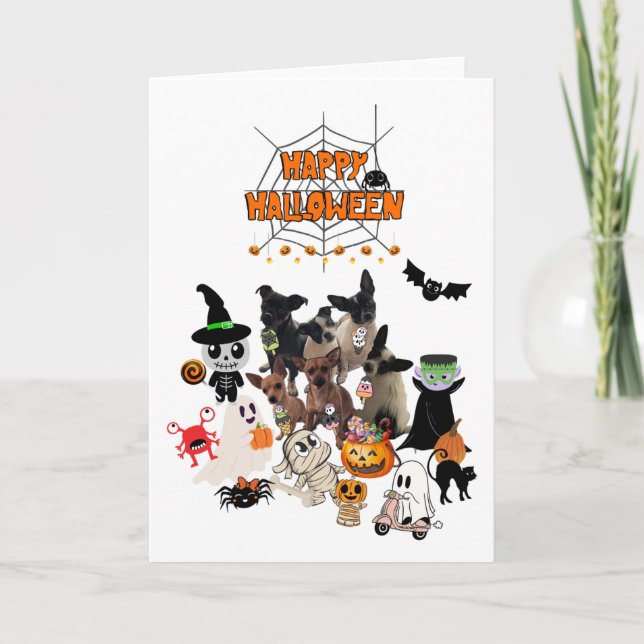 Halloween Doggies Card (Front)