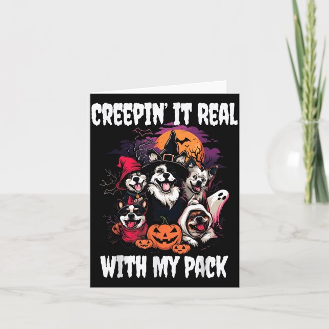 Halloween Dogs Card (Front)