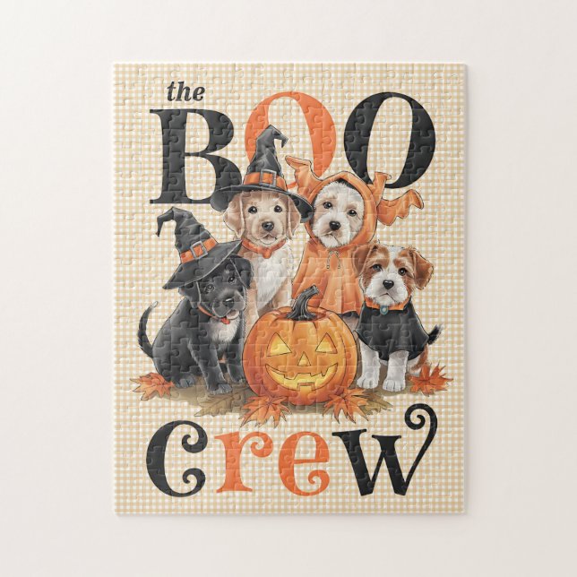 Halloween Dogs Puzzle (Vertical)