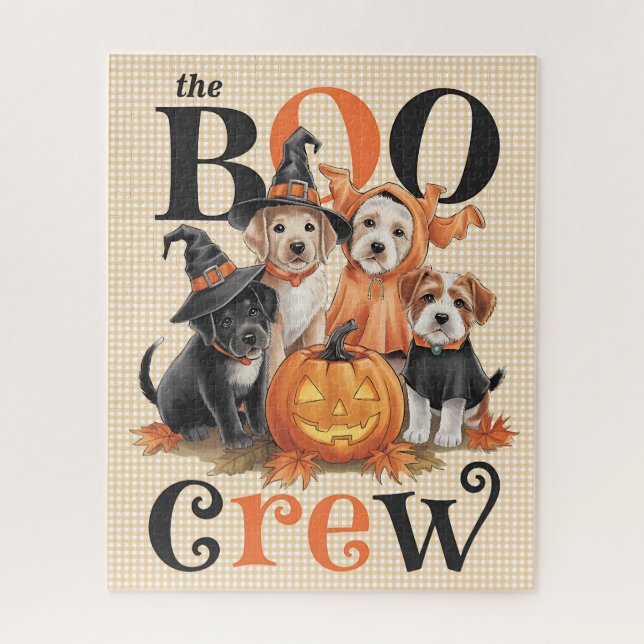 Halloween Dogs Puzzle (Vertical)
